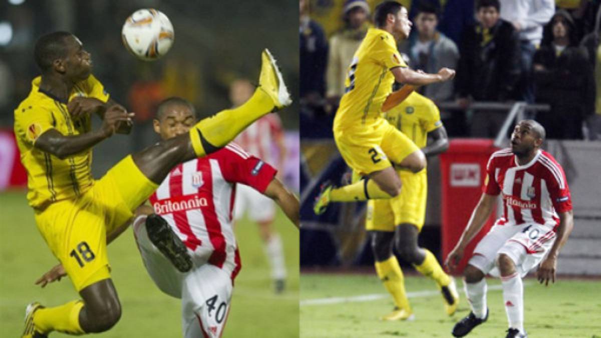 Wilson Palacios reapareció en gane del Stoke City