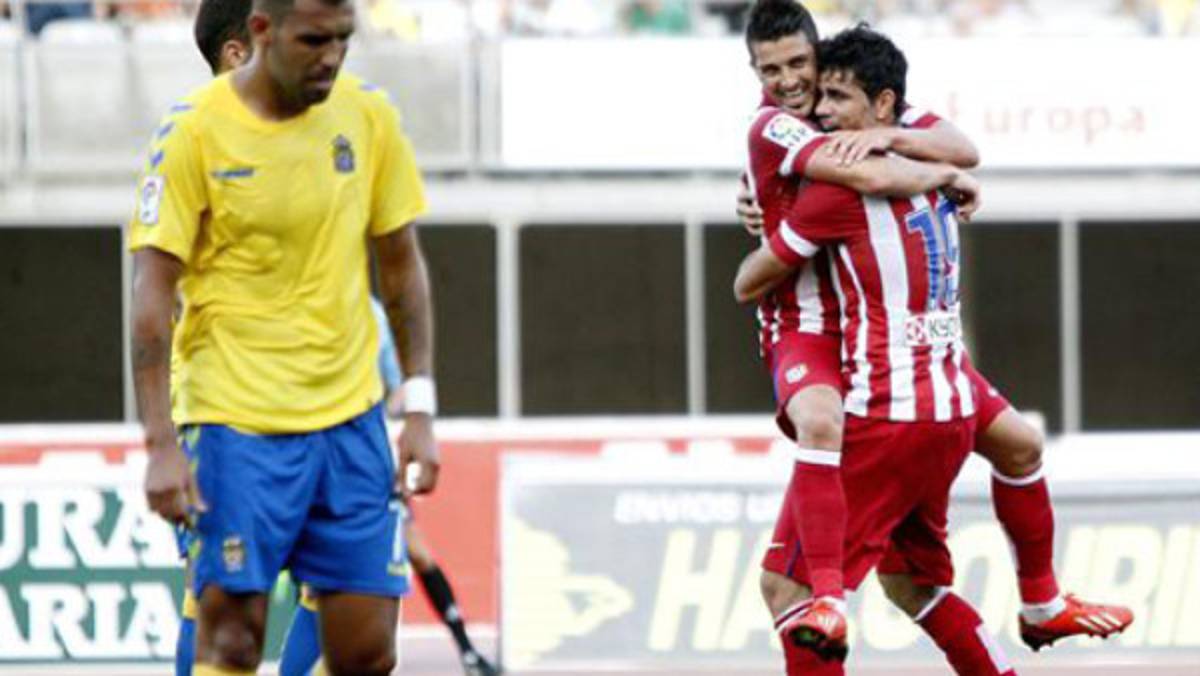 David Villa se estrena con el Atlético de Madrid