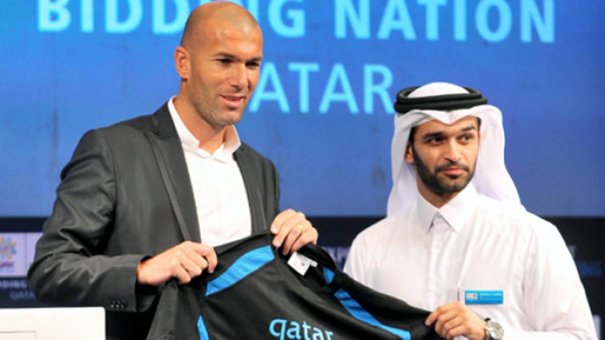Zidane, embajador de candidatura de Qatar 2022