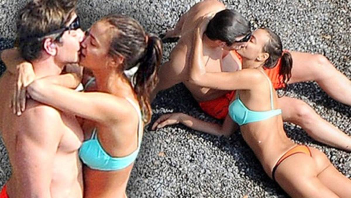 Entre rumores de embarazo, playas y besos, así es la vida de Irina Shayk lejos de Cristiano