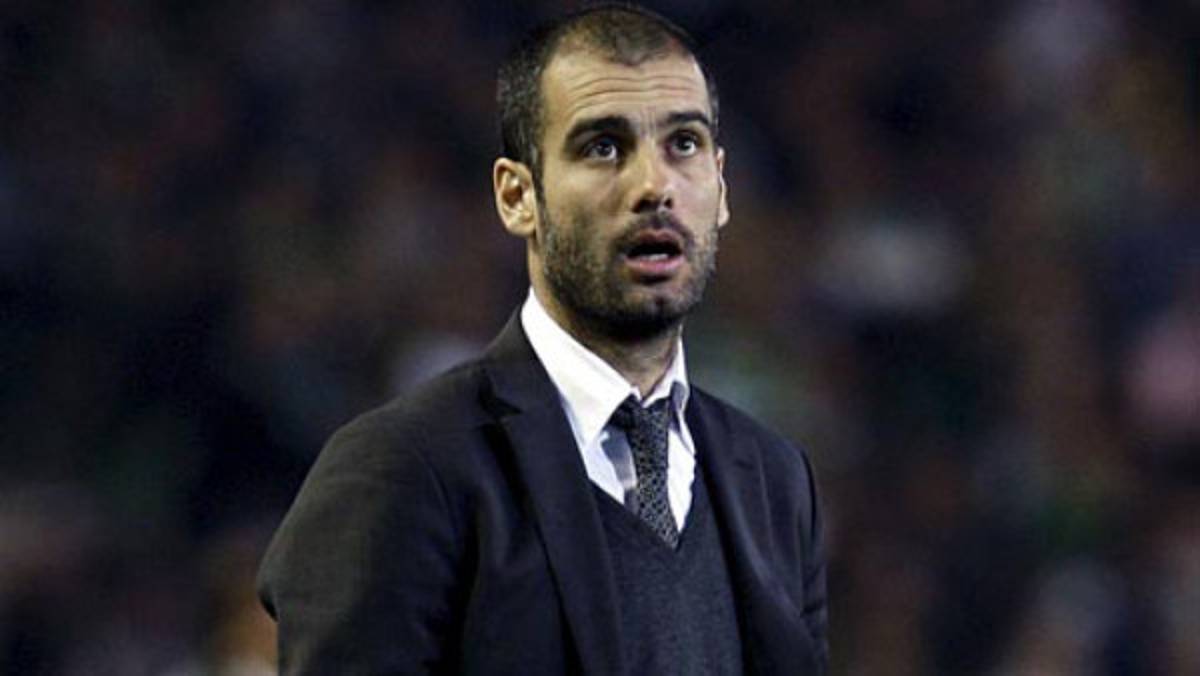 Mañana firmará Pep Guardiola