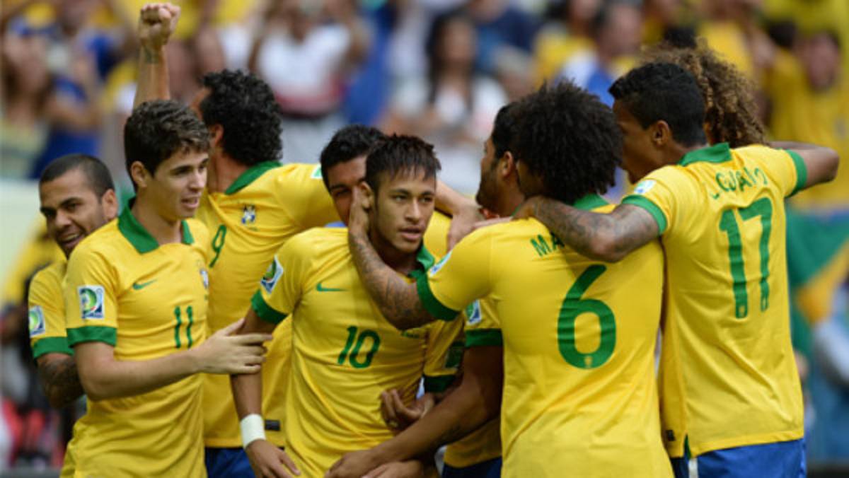Brasil debuta goleando en Confederaciones