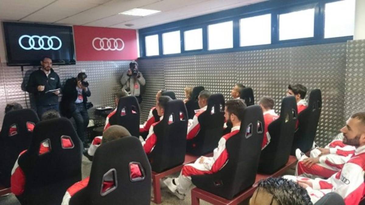 Fotos: Los espectaculares Audis que recibieron los jugadores del Real Madrid