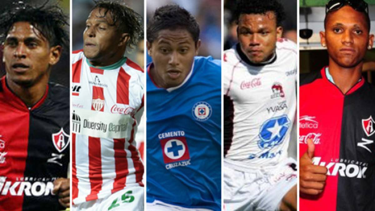 Los últimos hondureños que han jugado México