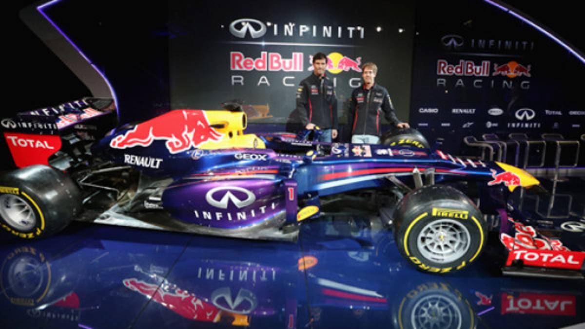 RB9, la nueva máquina de Red Bull en Fórmulo Uno