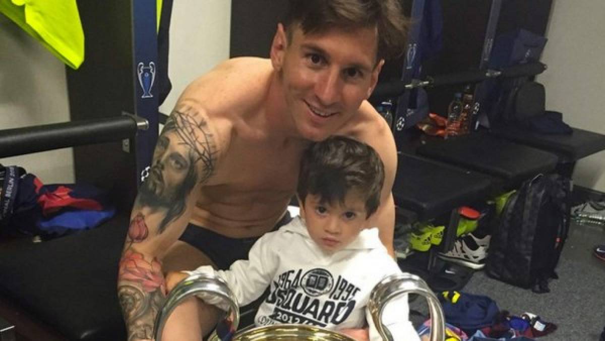 FOTOS: Todos los tatuajes del argentino Lionel Messi