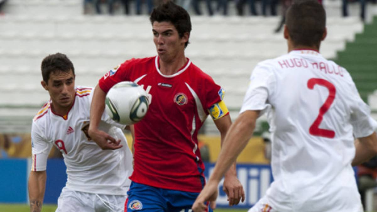 España humilla Costa Rica en el Mundial Sub-20