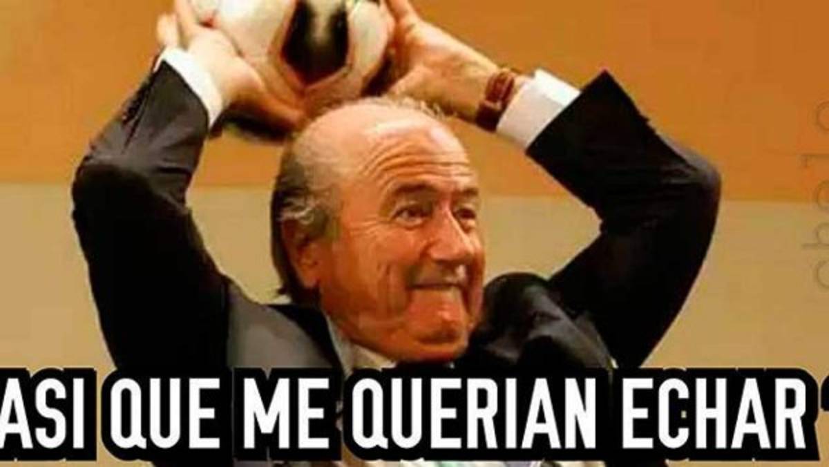 Los mejores memes que dejó la investigación a Joseph Blatter