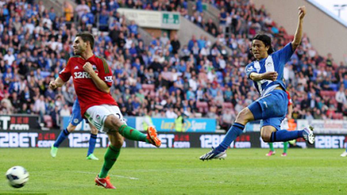 Wigan se estrelló frente al Leicester City