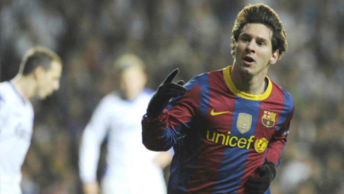 Messi es el máximo anotador del Barcelona en Europa