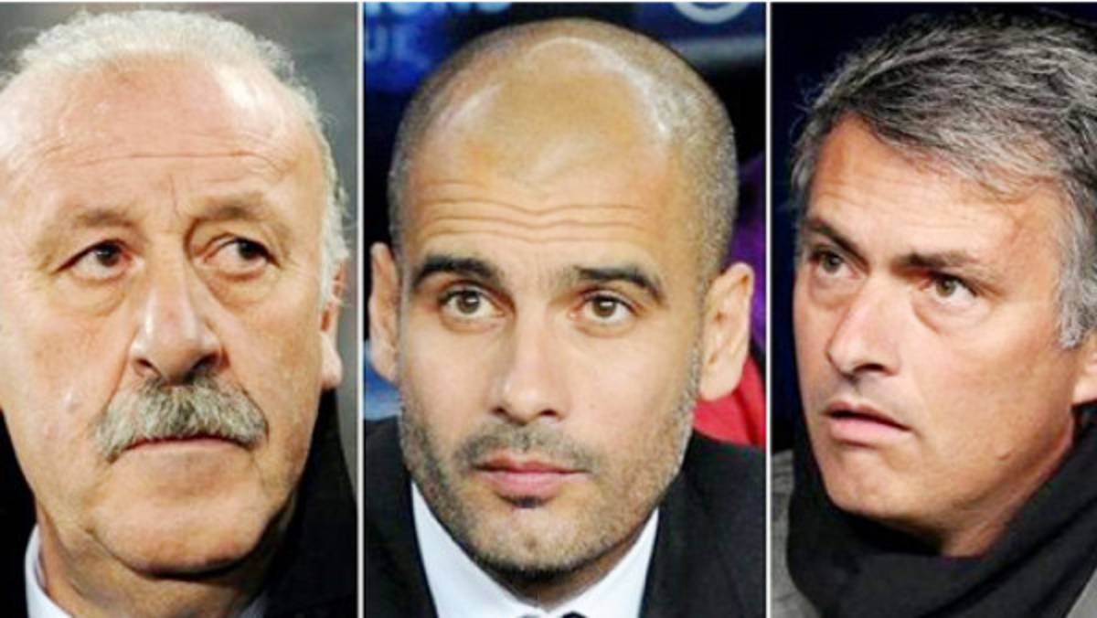 Los tres técnicos nominados al mejor técnico de 2012
