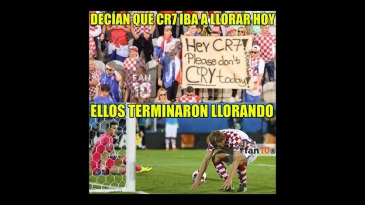 Los mejores memes del triunfo de Cristiano Ronaldo y Portugal ante Croacia