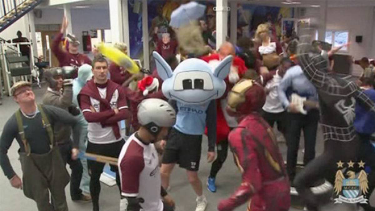 VIDEO: Manchester City se mueve al ritmo del Harlem Shake