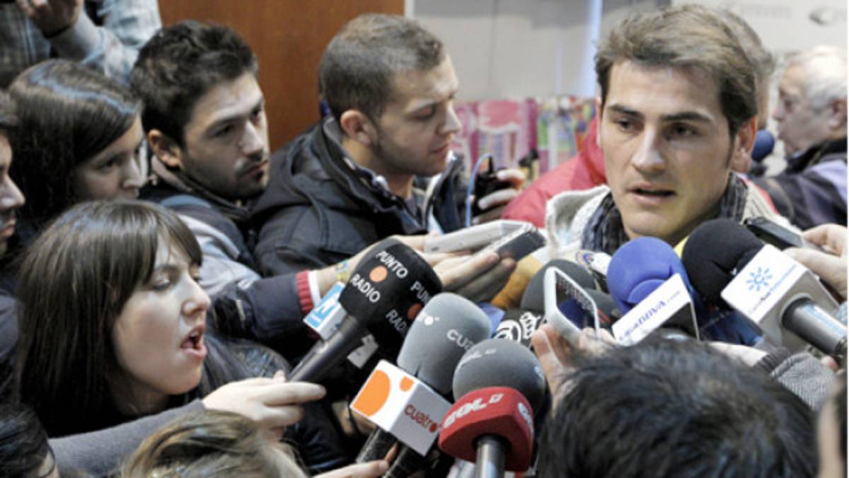 Casillas niega problemas con Cristiano Ronaldo