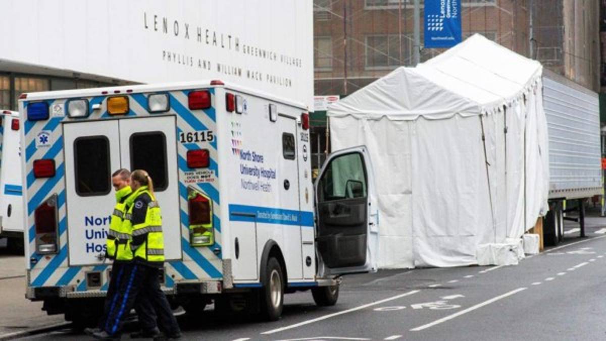 Muertos puestos en remolques: El drama que vive New York por la pandemia del coronavirus
