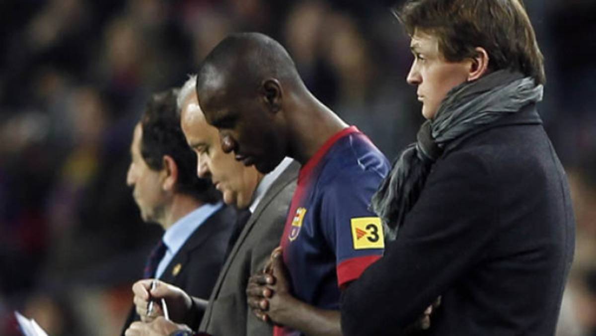 Tito Vilanova: 'Nos ha costado mucho tomar la decisión acerca de Abidal”