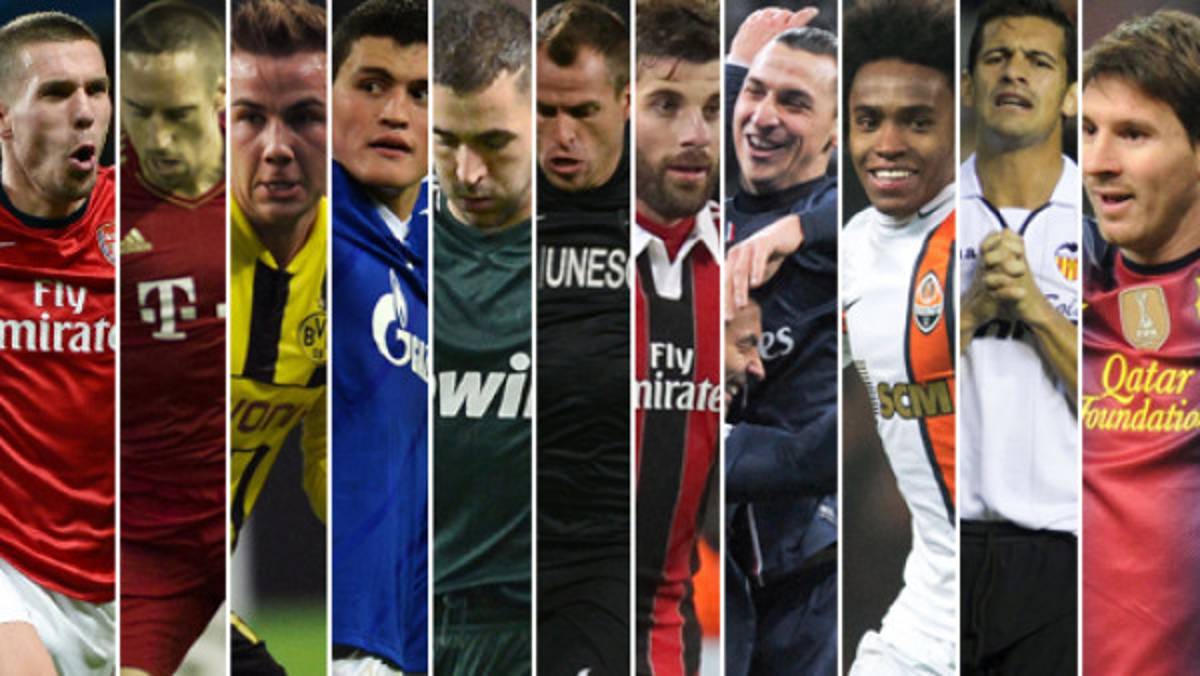 Los 16 clasificados a octavos de final en la Champions