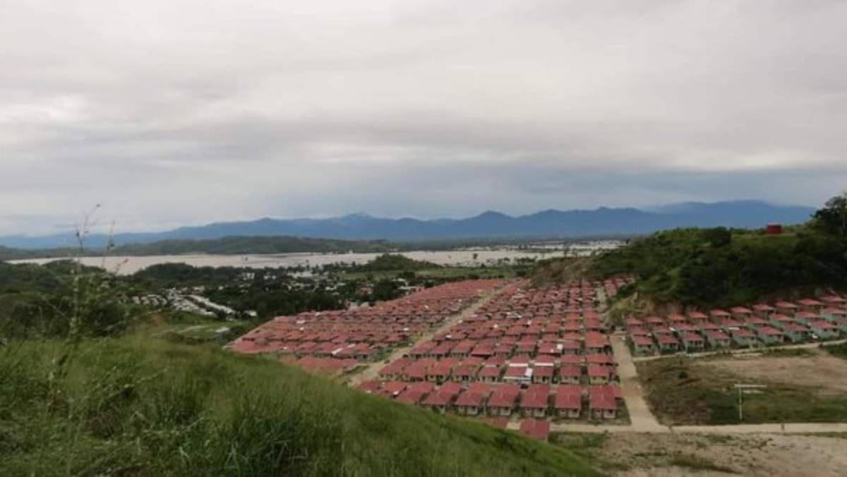 Fotos: Lluvias torrenciales del ciclón Eta resucitaron lagunas desaparecidas en San Pedro Sula
