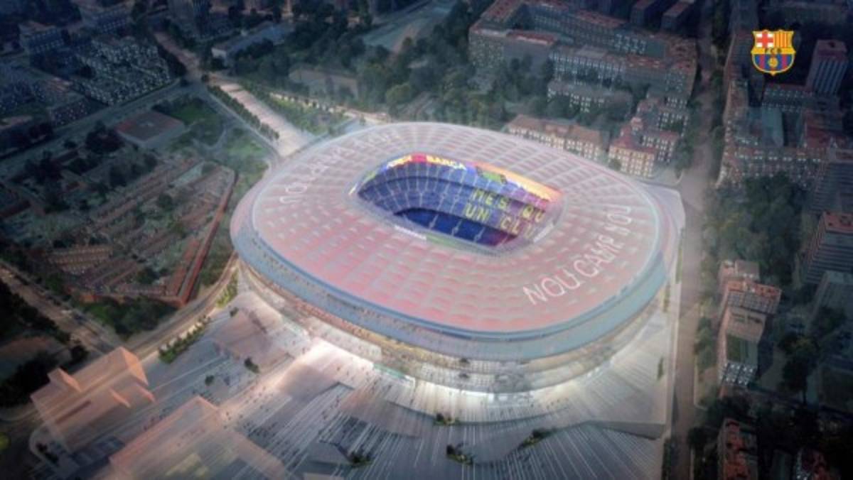 El Camp Nou se prepara para una espectacular 'cirugía estética'