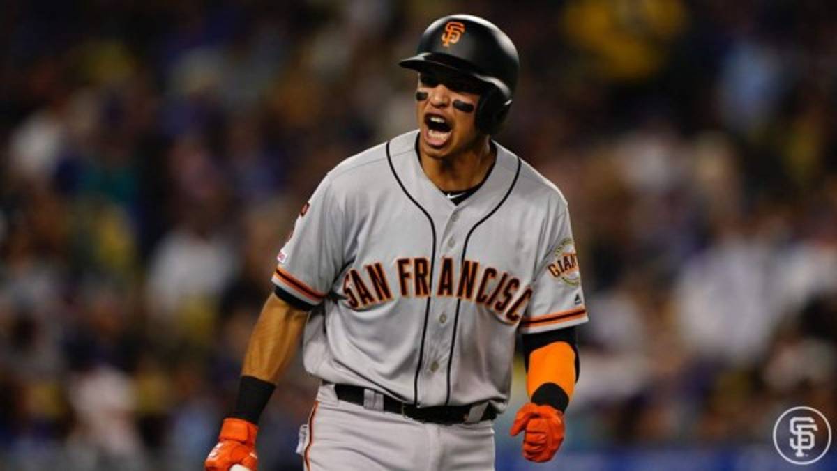 Nuevo home run y su festejo: El hondureño Mauricio Dubón brilló en el Dodger Stadium