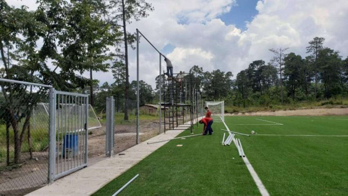 Fenafuth retomó los trabajos de remodelación del hotel de la Selección de Honduras en Siguetepeque