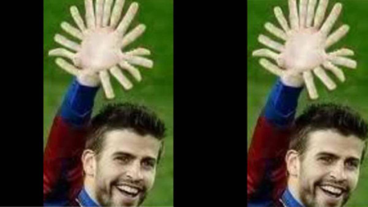 El fotomontaje de Gerard Piqué que causa furor en las redes sociales