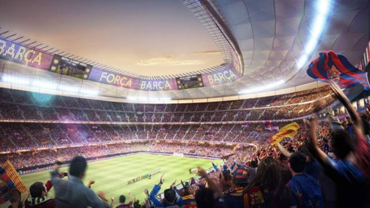 Para 110 mil aficionados y costará 1.500 millones: El nuevo Camp Nou será una realidad