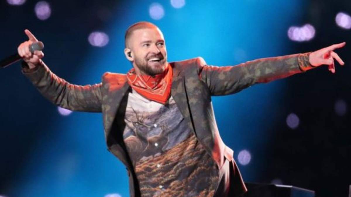 Las mejores imágenes del show de Justin Timberlake en el medio tiempo del Super Bowl