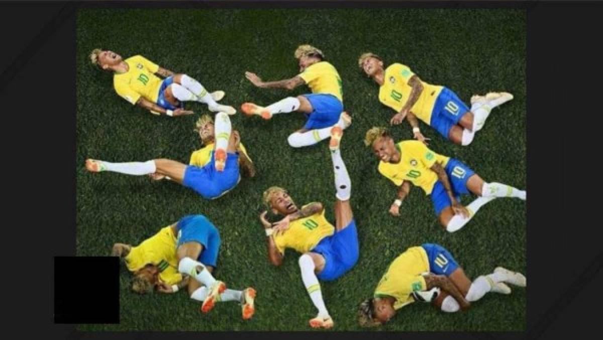 Los memes atacan a Neymar tras el Brasil-Serbia del Mundial de Rusia