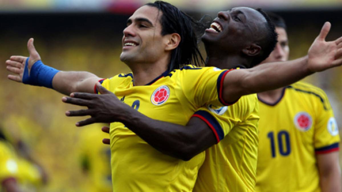 VIDEO: Colombia ganó con brillante doblete de Falcao