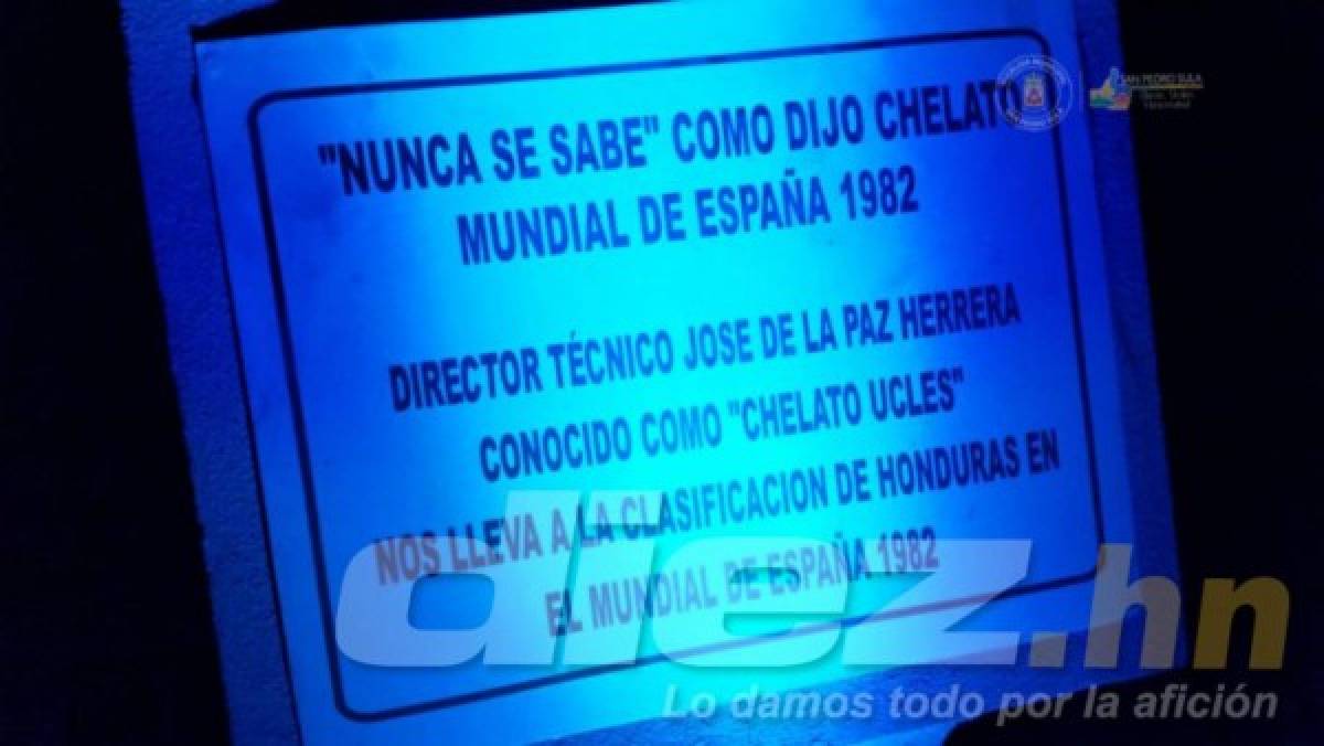 El estadio Morazán cambia de nombre y así luce con su plaza mundialista