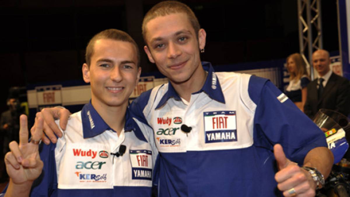 Lorenzo está precavido con el Ducati de Rossi