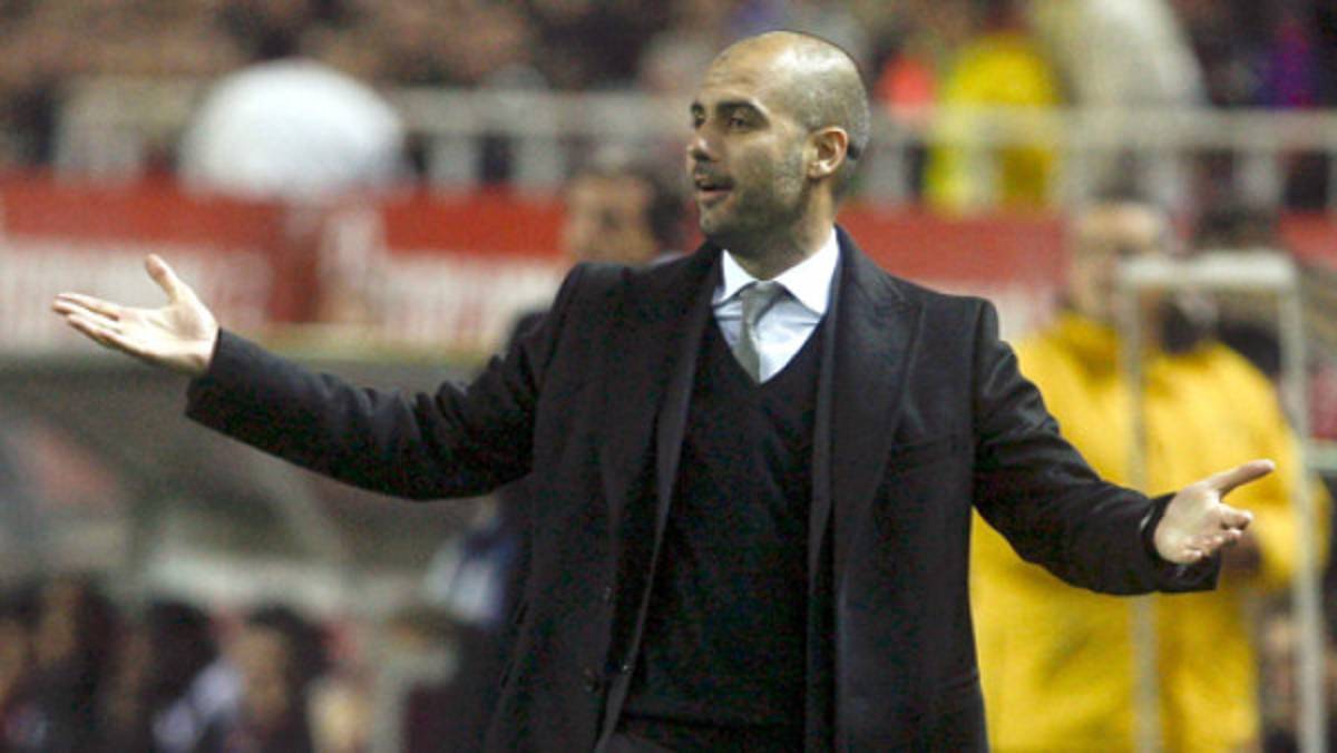Guardiola asegura que el arbitraje en Sevilla no les perjudicó