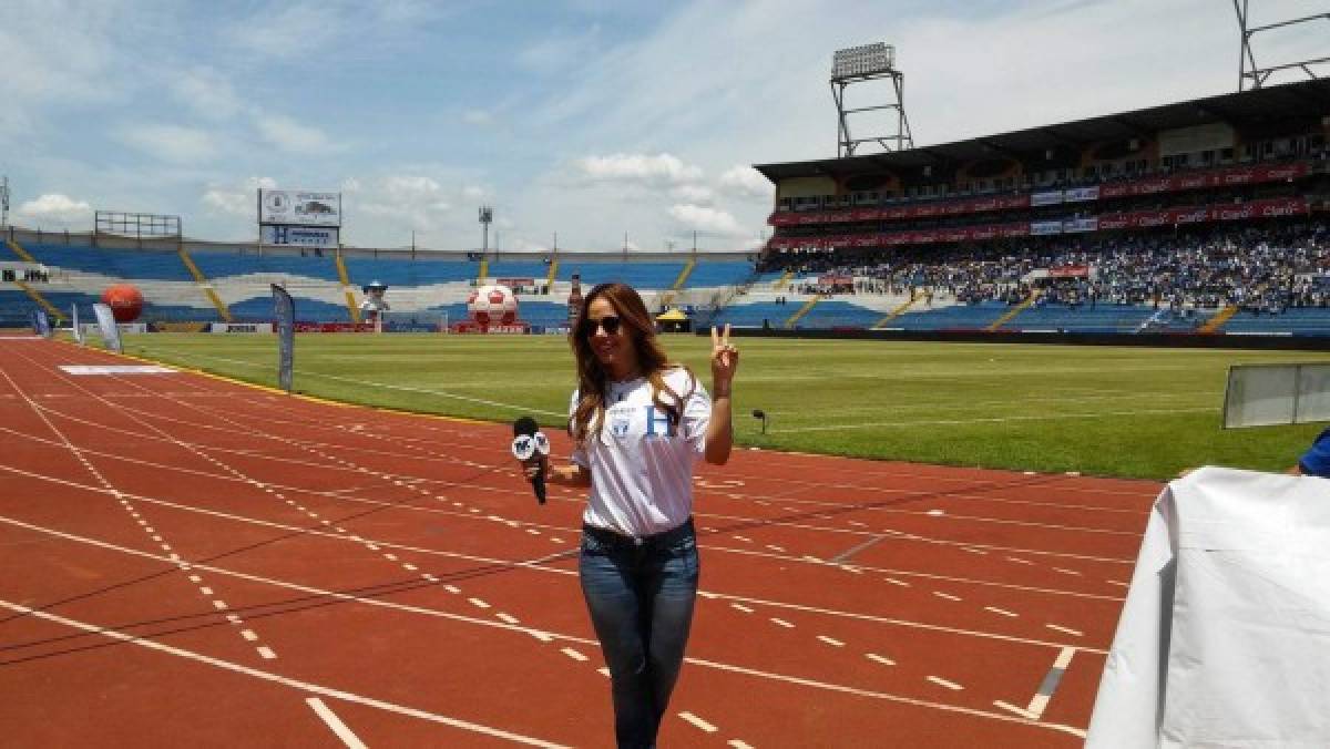 FOTOS: Así está el ambiente para el juego Honduras-Canadá en el estadio Olímpico