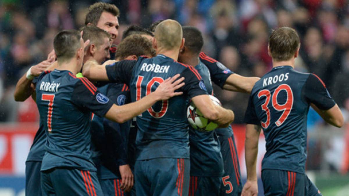 Bayern Munich caminando golea al Viktoria Pilsen