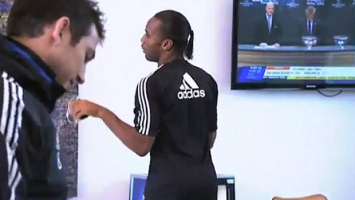 Drogba se burla del Benfica, su rival en Champions