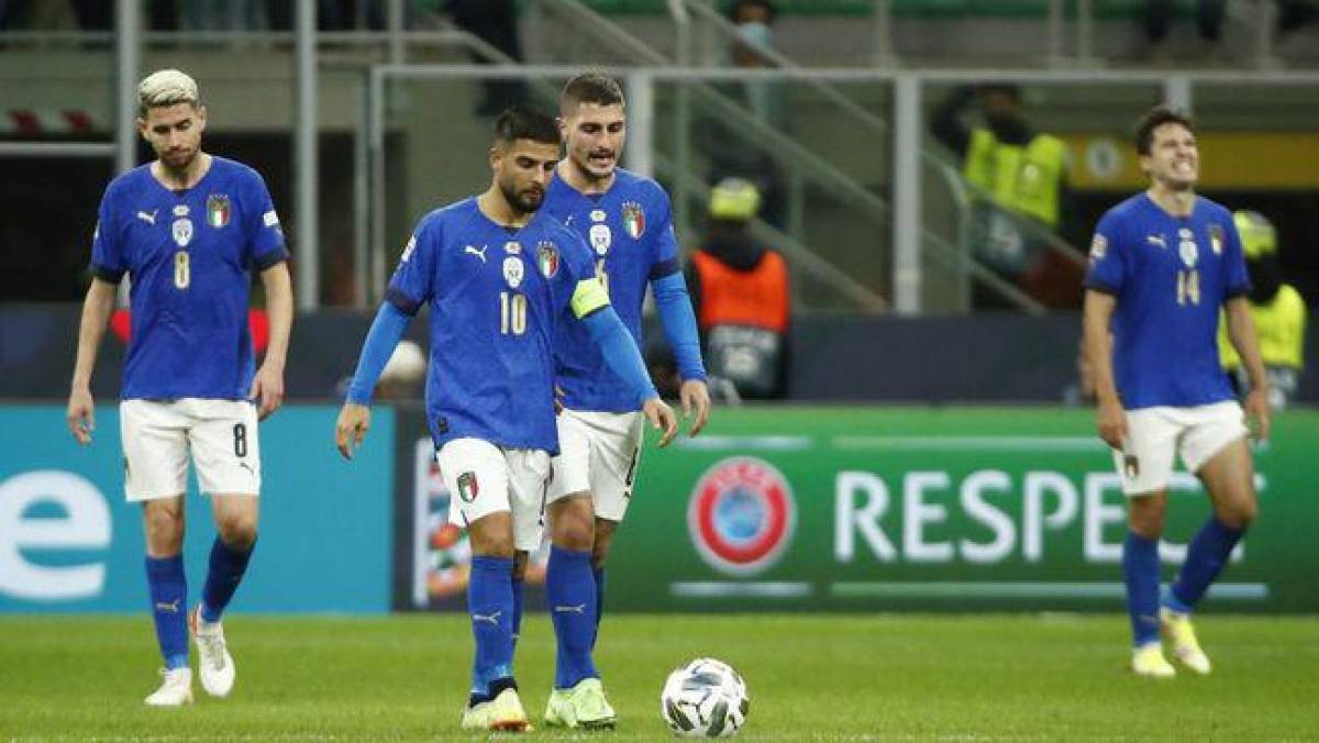 Desgarradores imágenes: Italia llora tras quedar fuera de su segundo Mundial al hilo al ser eliminado en repechaje a Qatar