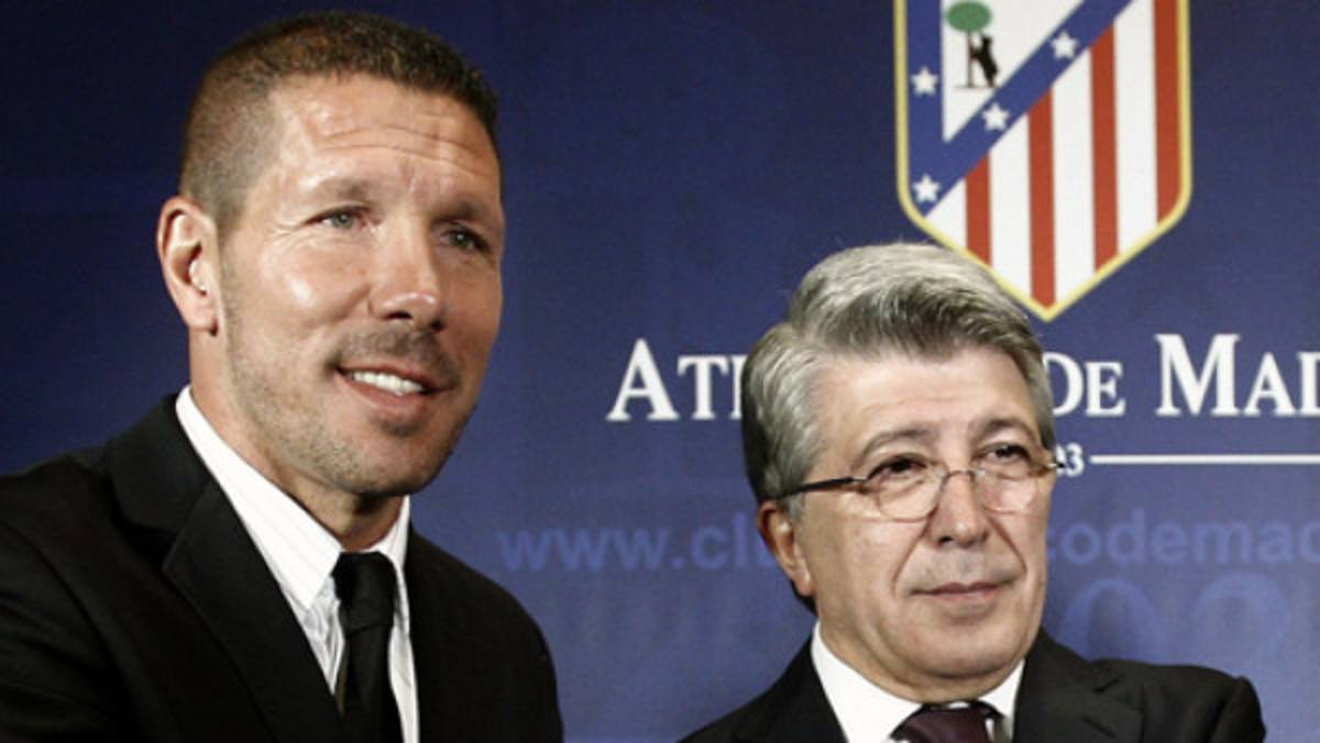 Simeone como nuevo DT del Atlético de Madrid: 'Esto no me asusta'