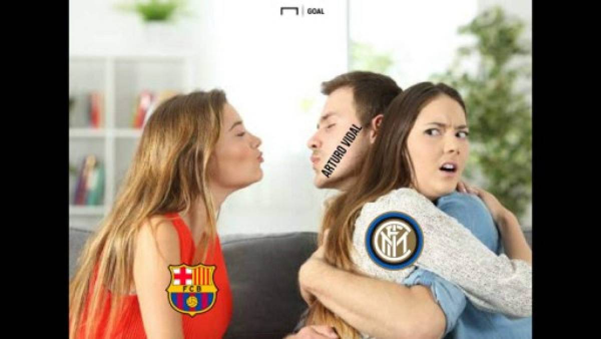 Para reír: Vidal y los graciosos memes tras fichar con el Barcelona