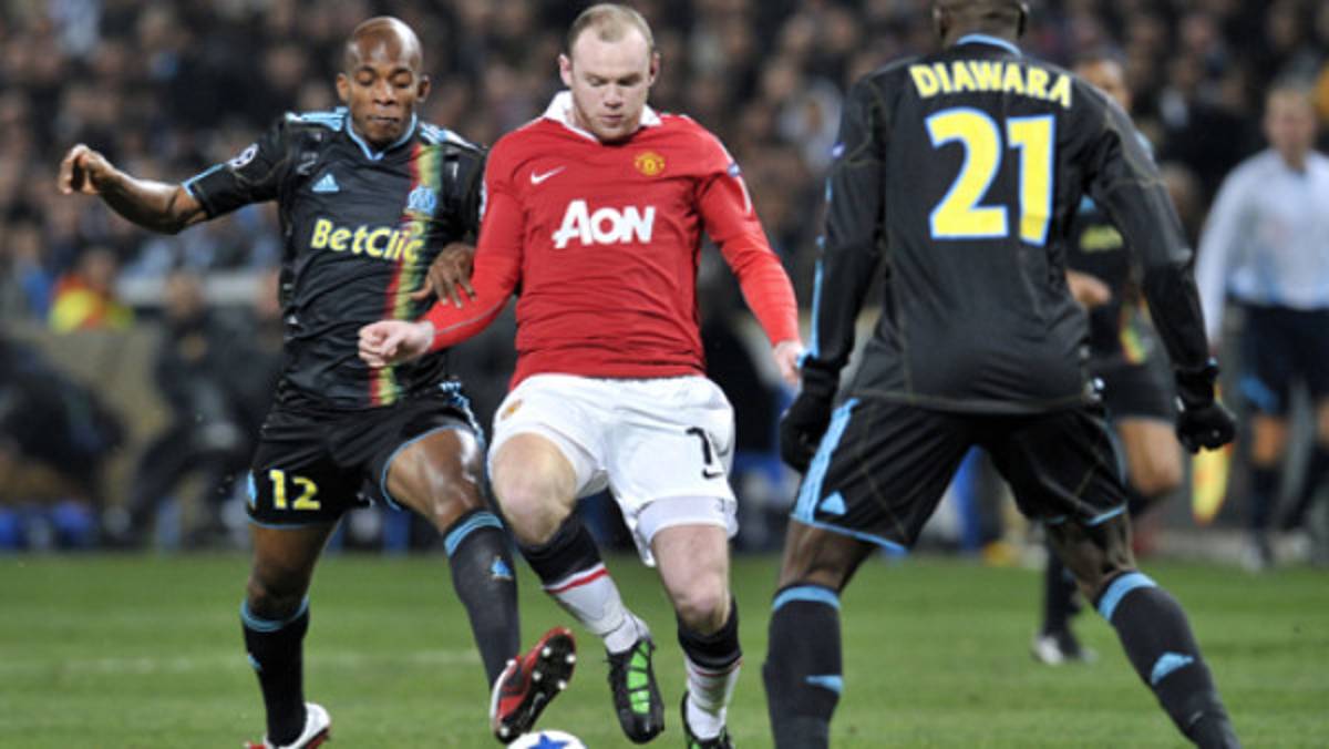 Manchester United empató en Marsella