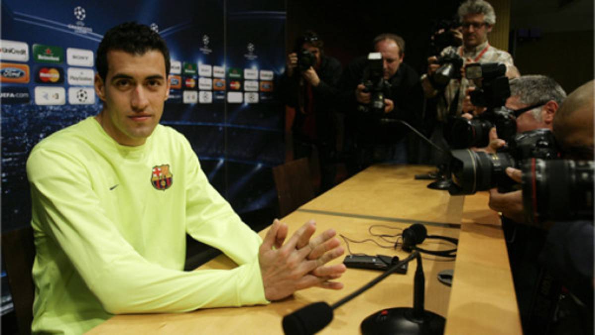 Uefa decidió no castigar a Busquets