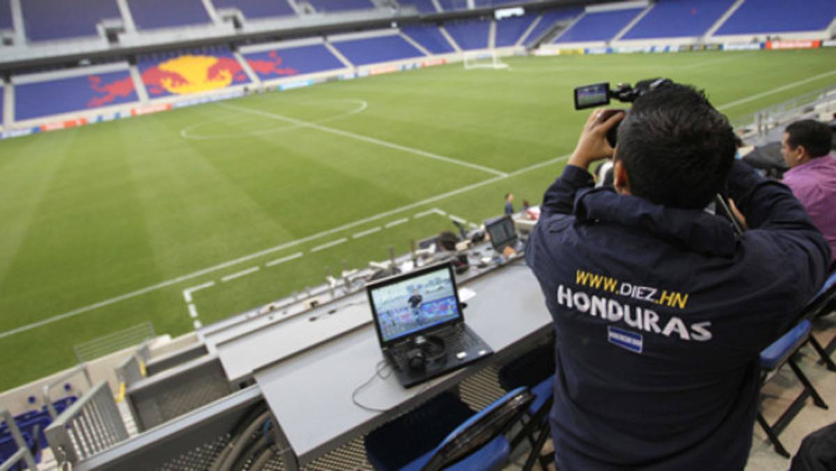 Honduras entrena en el Red Bull Arena