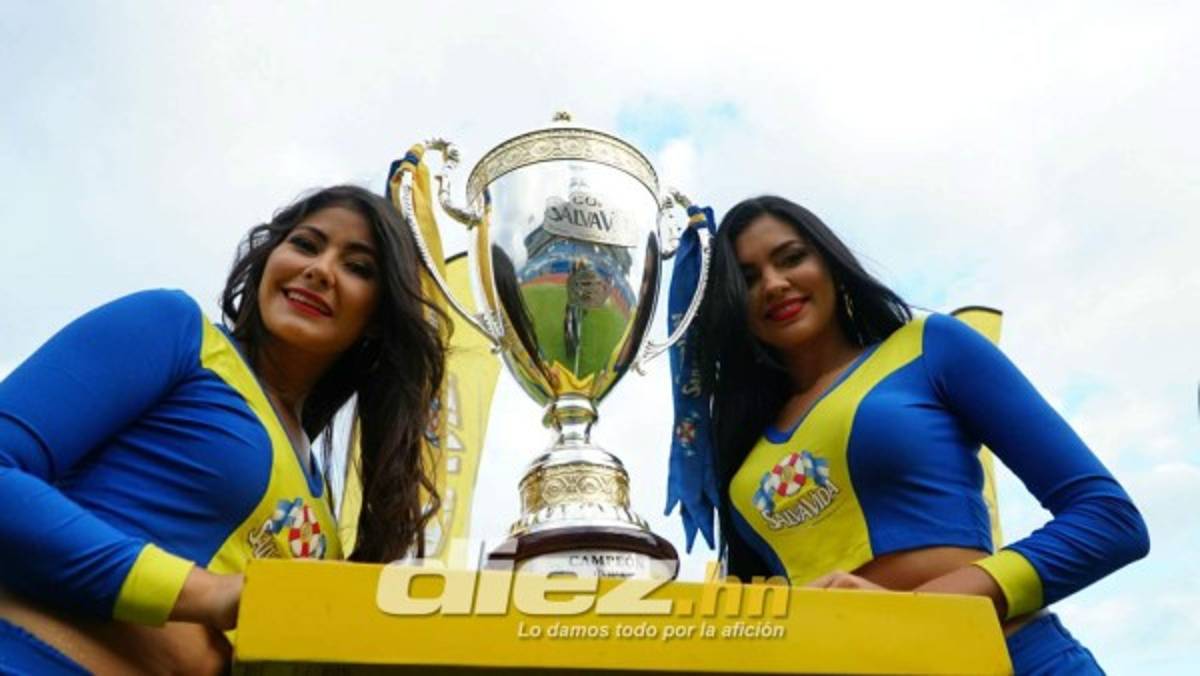 ¡ESPECTACULARES! Las bellezas que adornaron la final Real España - Motagua