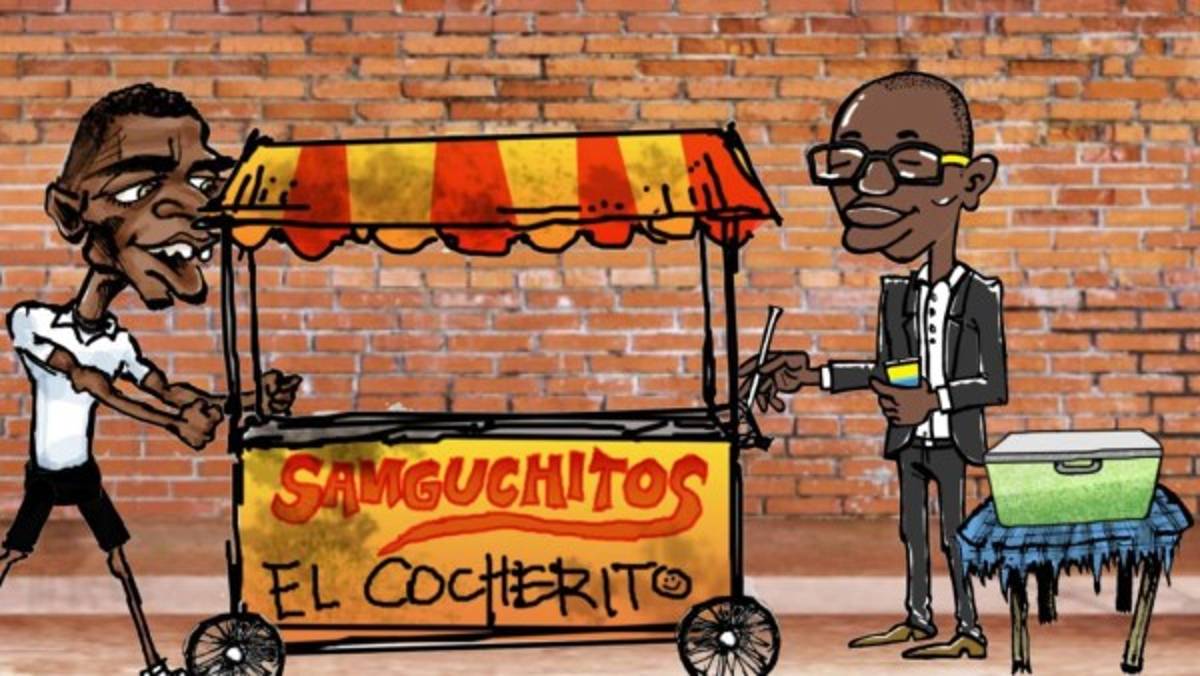 DIEZ CÓMICS: Carlo Costly llega a pedirle consejos a Darío Welcome