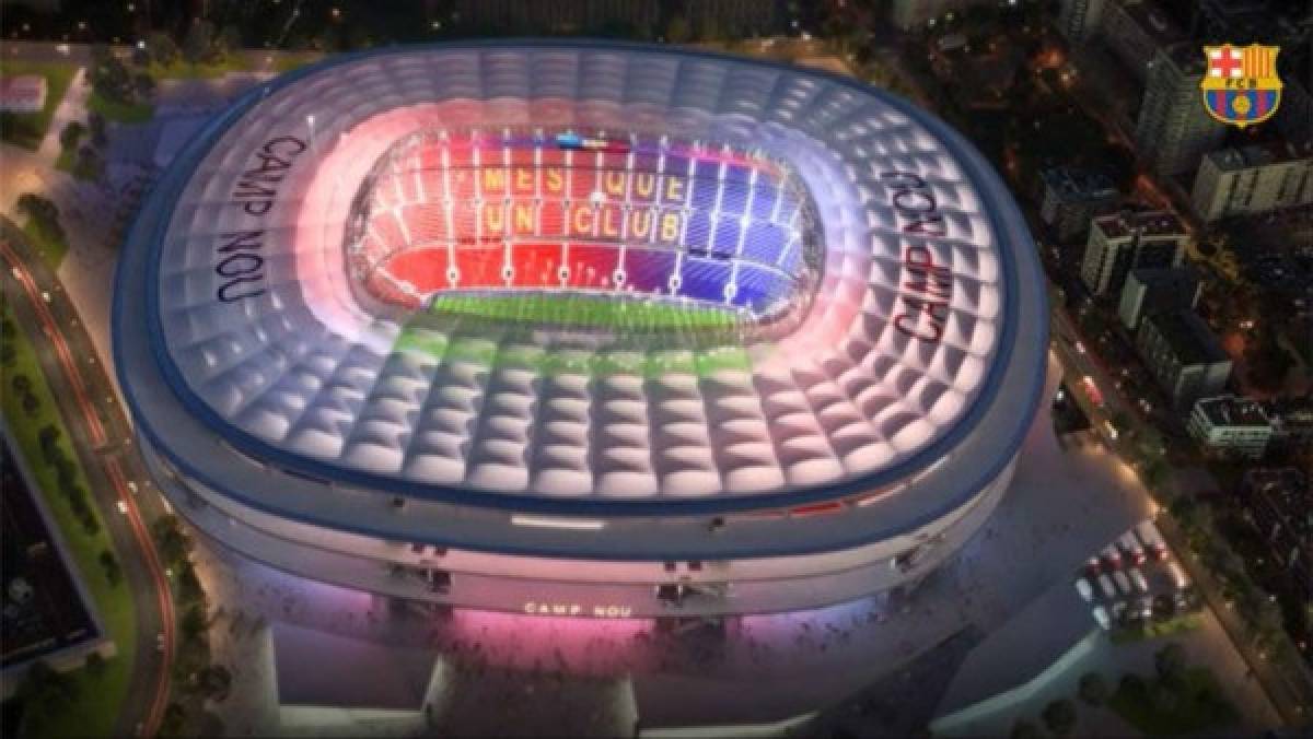 Para 110 mil aficionados y costará 1.500 millones: El nuevo Camp Nou será una realidad