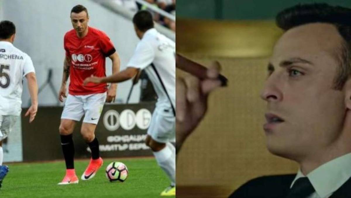 ¡Increíble! Dimitar Berbatov, de estrella mundial a mafioso búlgaro en el cine