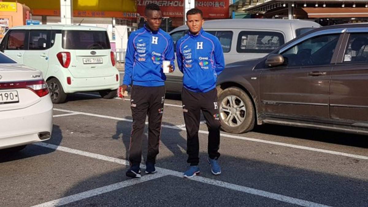 Las imágenes de la Selección de Honduras en Corea del Sur.