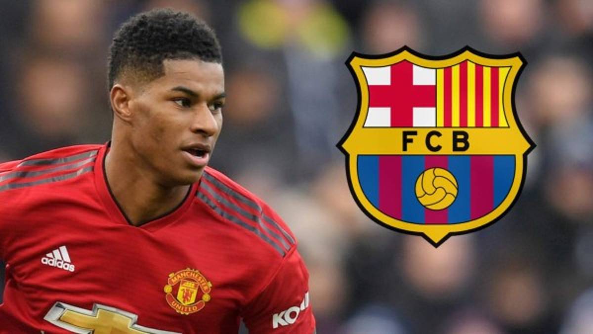 El Barcelona tiene en agenda al delantero inglés Marcus Rashford