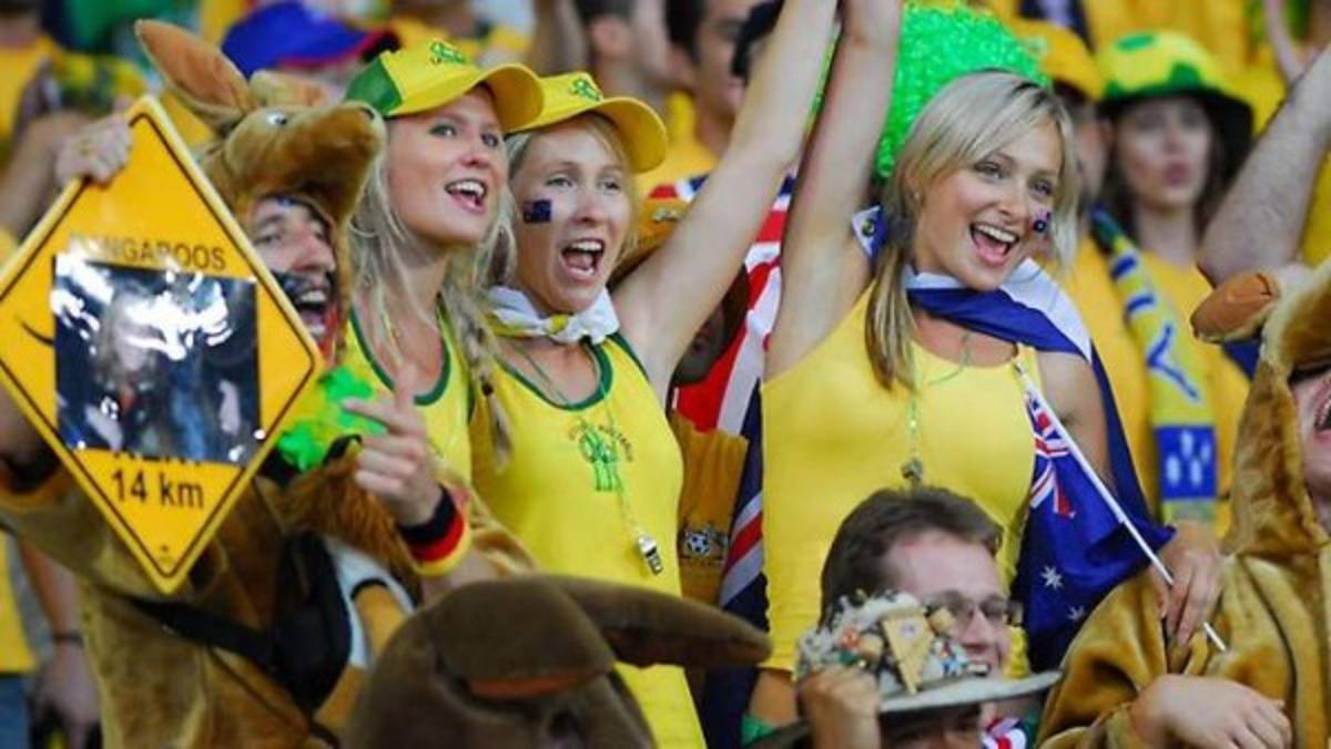 Las aficionadas de Australia más sexis que se han visto en los estadios