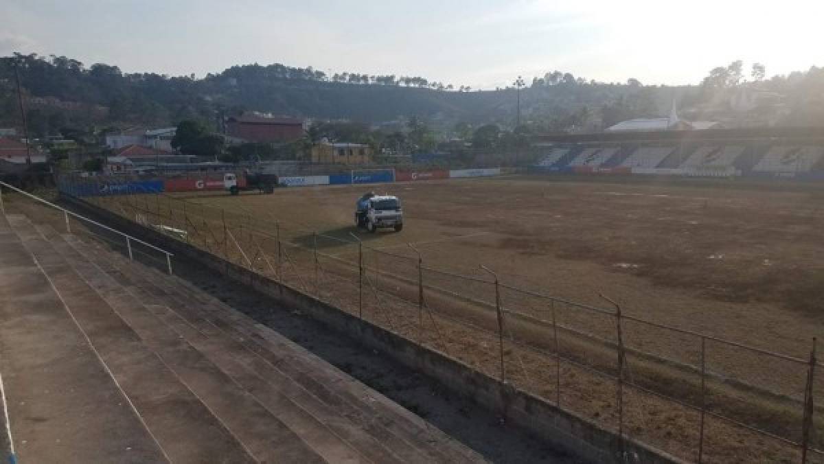 ¡Enorme Mejoría! Así luce el estadio Sergio Reyes de Santa Rosa de Copán